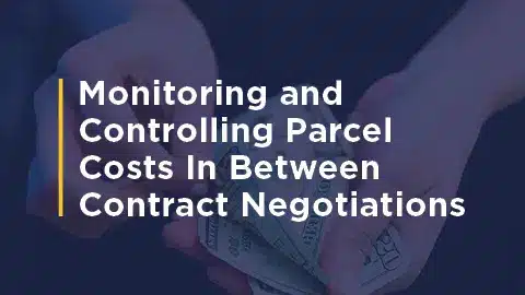 Last Mile Parcel Delivery Cost Control