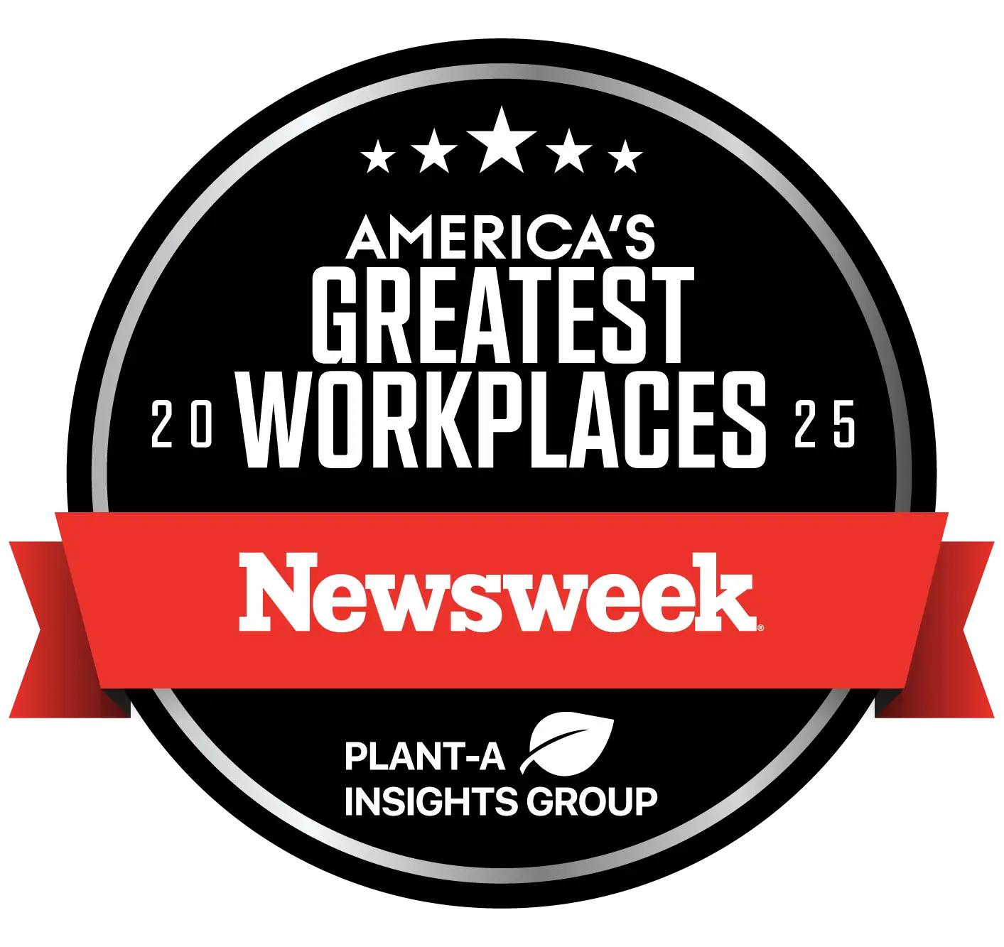 newsweek greatest workplace 2025 badge