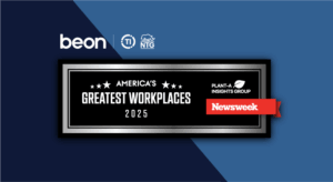 beon newsweek greatest workplaces 2025 featured image