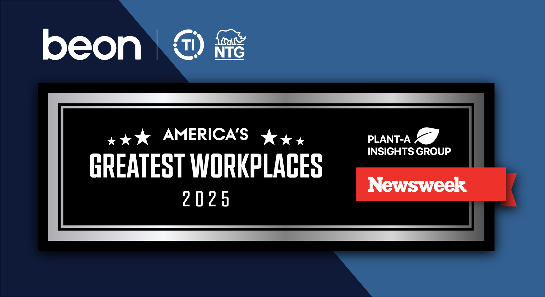Beon Named to Newsweek’s List of America’s Greatest Workplaces for Second Consecutive Year