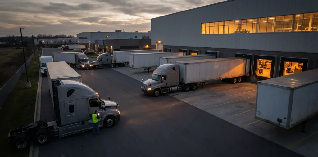 logistics shipping bottleneck