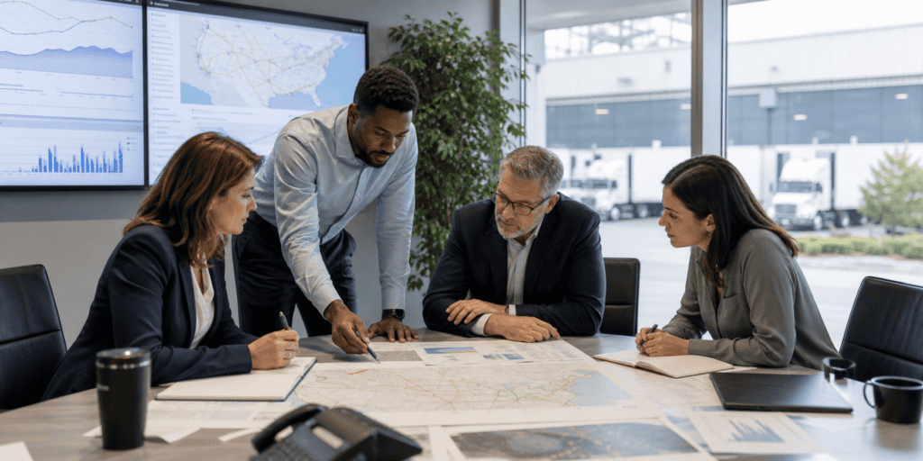 transportation risk price of reactive strategy