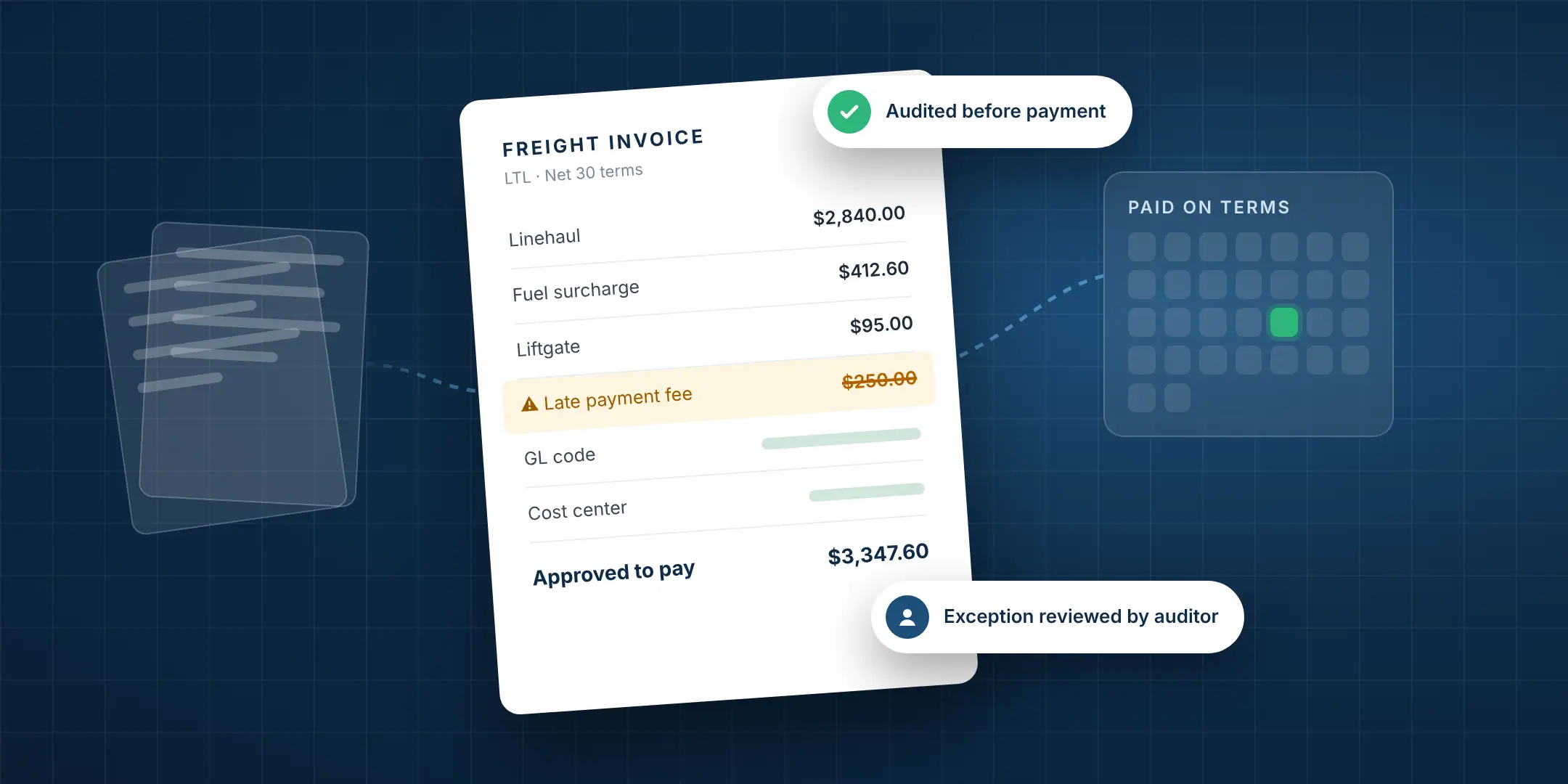 Automated Freight Audit Late Fees Aren't A Cash Problem